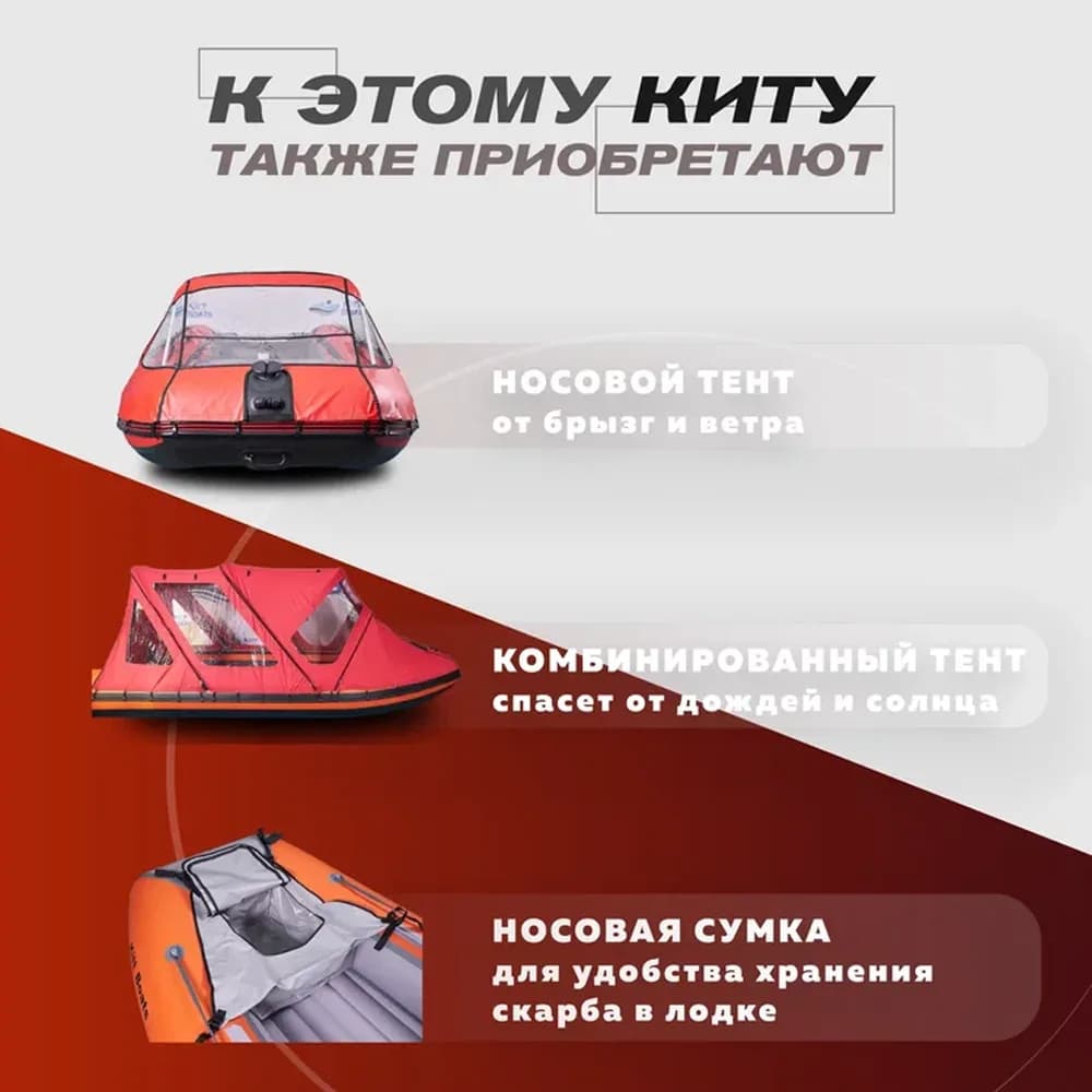 KITT BOATS лодка ПВХ 360 НДНД