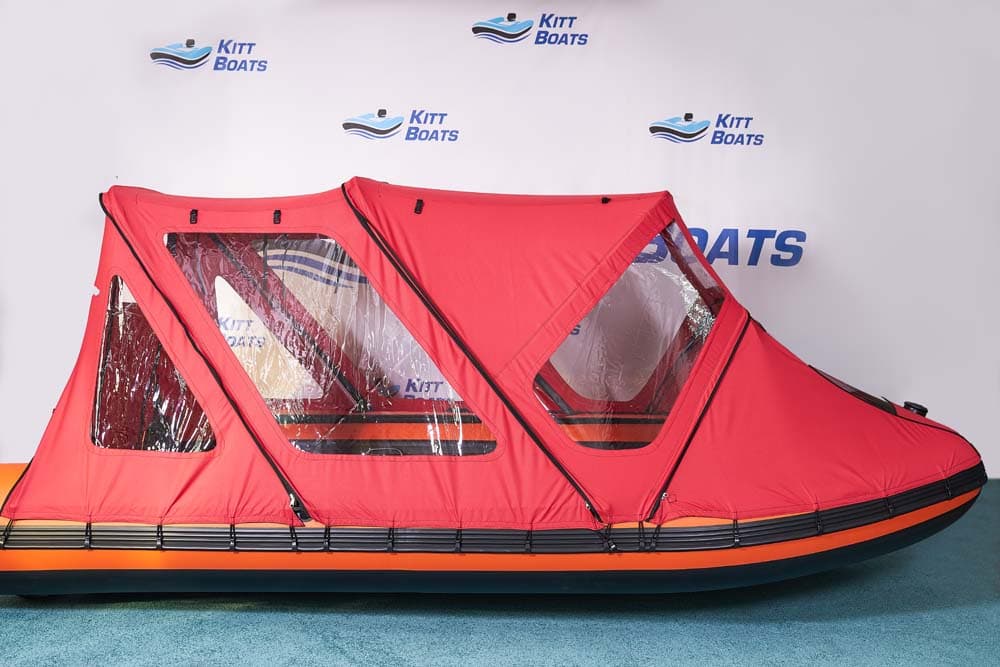 Тент комбинированный для лодки ПВХ KITT BOATS 330