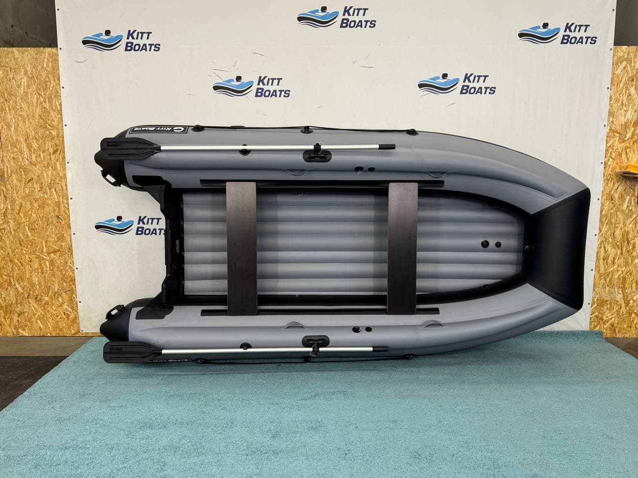 KITT BOATS лодка ПВХ 370 НДНД + фальшборт