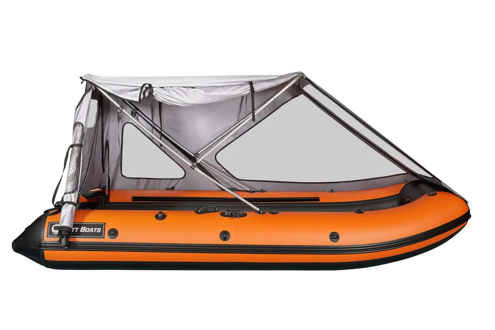 Тент трансформер для лодки ПВХ KITT BOATS 300