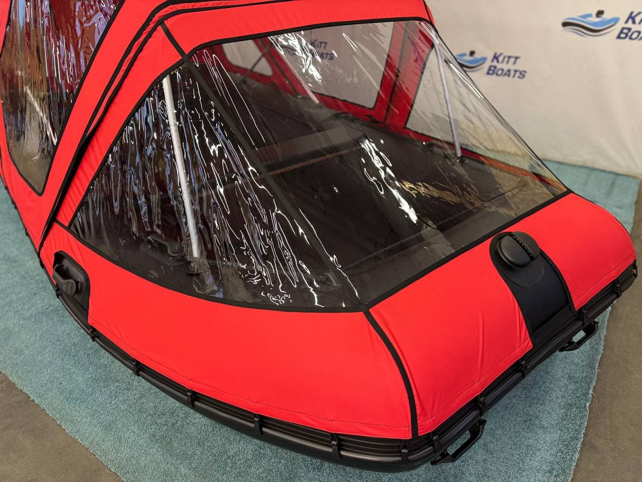 Тент комбинированный для лодки ПВХ KITT BOATS 450