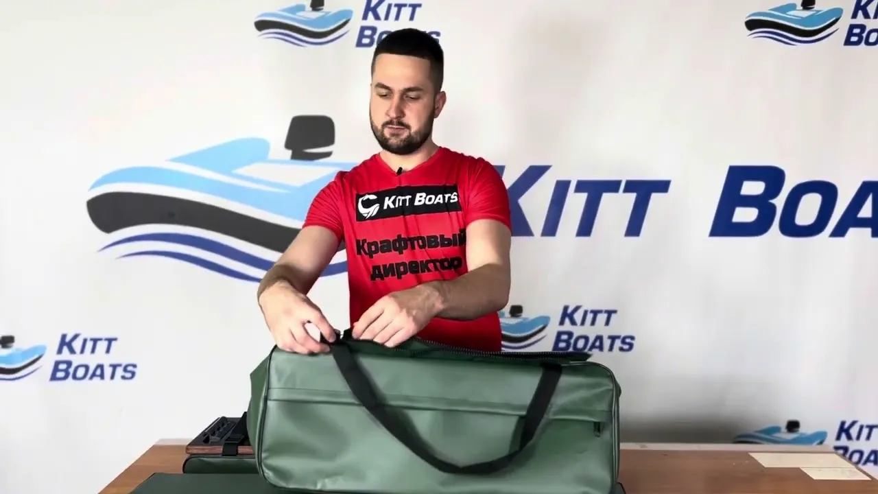 Мягкие накладки на сидения в лодку ПВХ от KITT BOATS